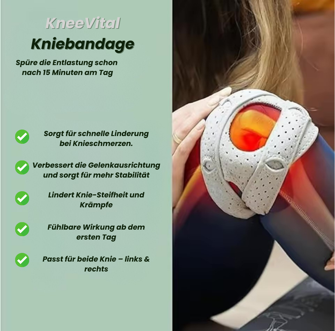 KneeVital – Deine Kniebandage für Schmerzfreiheit und Bewegung