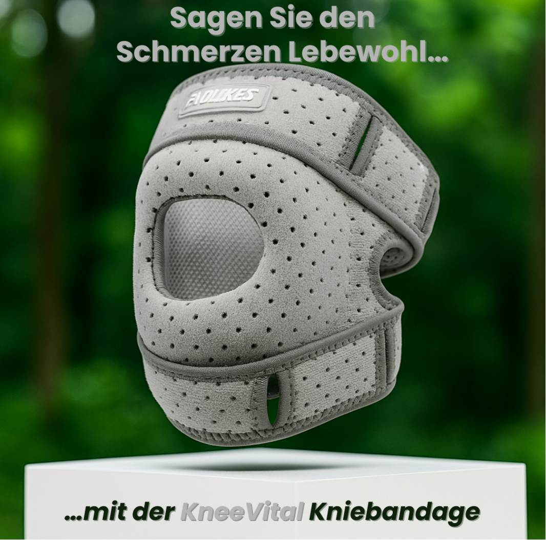 KneeVital – Deine Kniebandage für Schmerzfreiheit und Bewegung